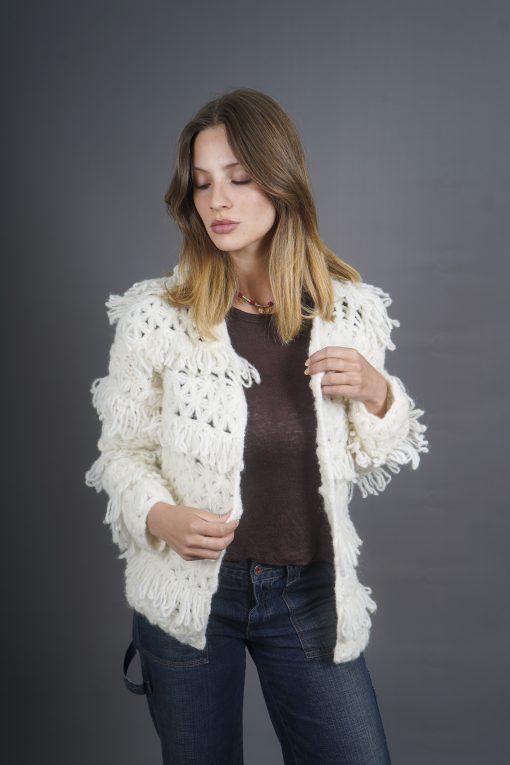 cardigan-con-flecos